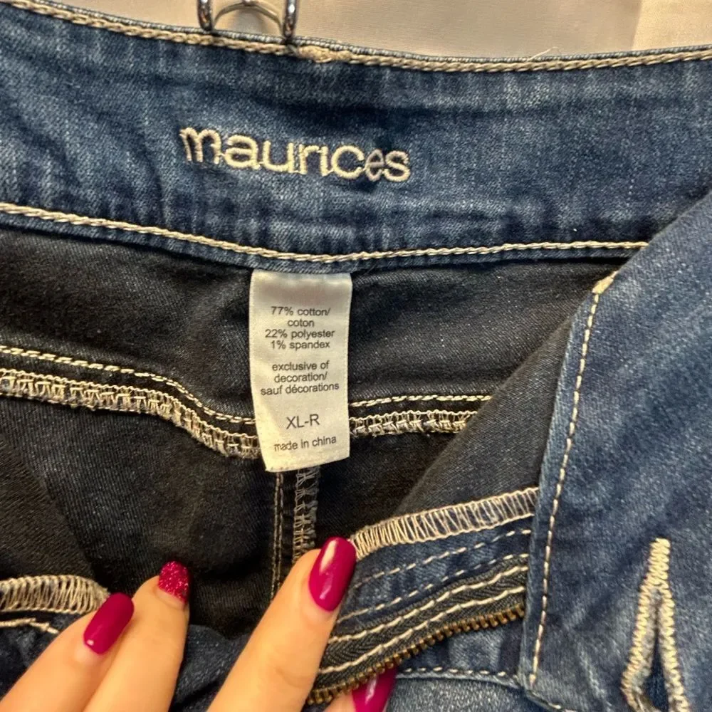 Maurices Women's Blue Skinny Jeans